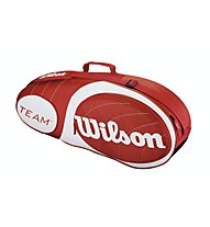 Wilson Team Red 3 Pack - Borsa da Tennis, Red