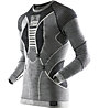 X-Bionic Apani Merino Man UW - Funktionsshirt Langarm - Herren, Black/Grey