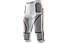 X-Bionic Energy Accumulator EVO Patriot Edition - calzamaglia - uomo, White/Grey