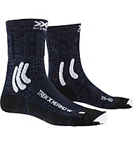 X-Socks 4.0 Trek X Merino W - calzini trekking - donna, Dark Blue/White