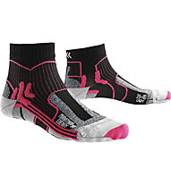 X-Socks Marathon Energy - calzini running - donna, Black/Pink