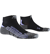 X-Socks Run Discovery - calzini running - donna, Black/Grey