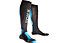 X-Socks Calzini sci Ski Comfort, Anthracite/Azurre