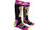 X-Socks Ski - calzini da sci - bambino, Pink/Yellow