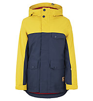 Ziener Apako JUN - giacca da sci - bambino, Yellow/Blue