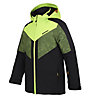 Ziener Arko - giacca da sci - bambino, Black/Green