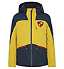 Ziener Astaro JUN - giacca da sci - bambino, Yellow/Blue/Red