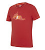Ziener Cludd - T-shirt bici - bambino, Red